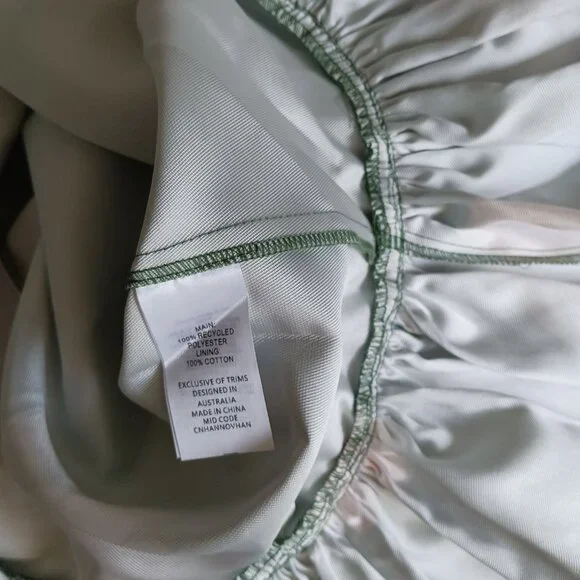 Alemais Sage Midi Dress in Green - Picture 11 of 11